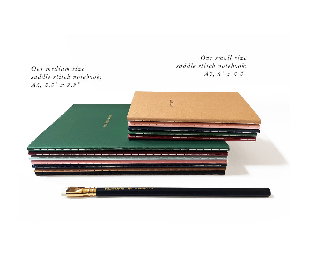 Cowboy Boot Mini Saddle Stitch Notebook | Cute Western Gift