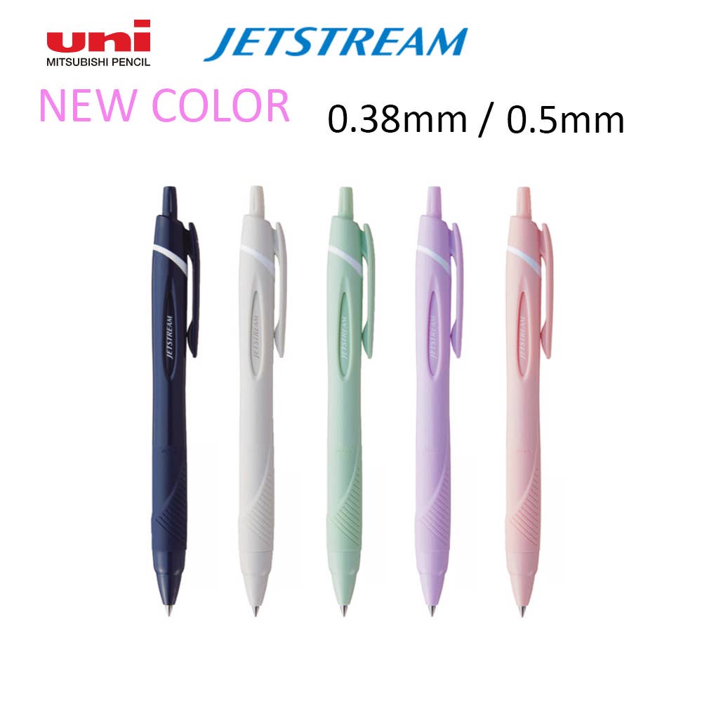 【JAPANESE STATIONERY】JETSTREAM UNI BALLPOINT PEN NEW COLOR