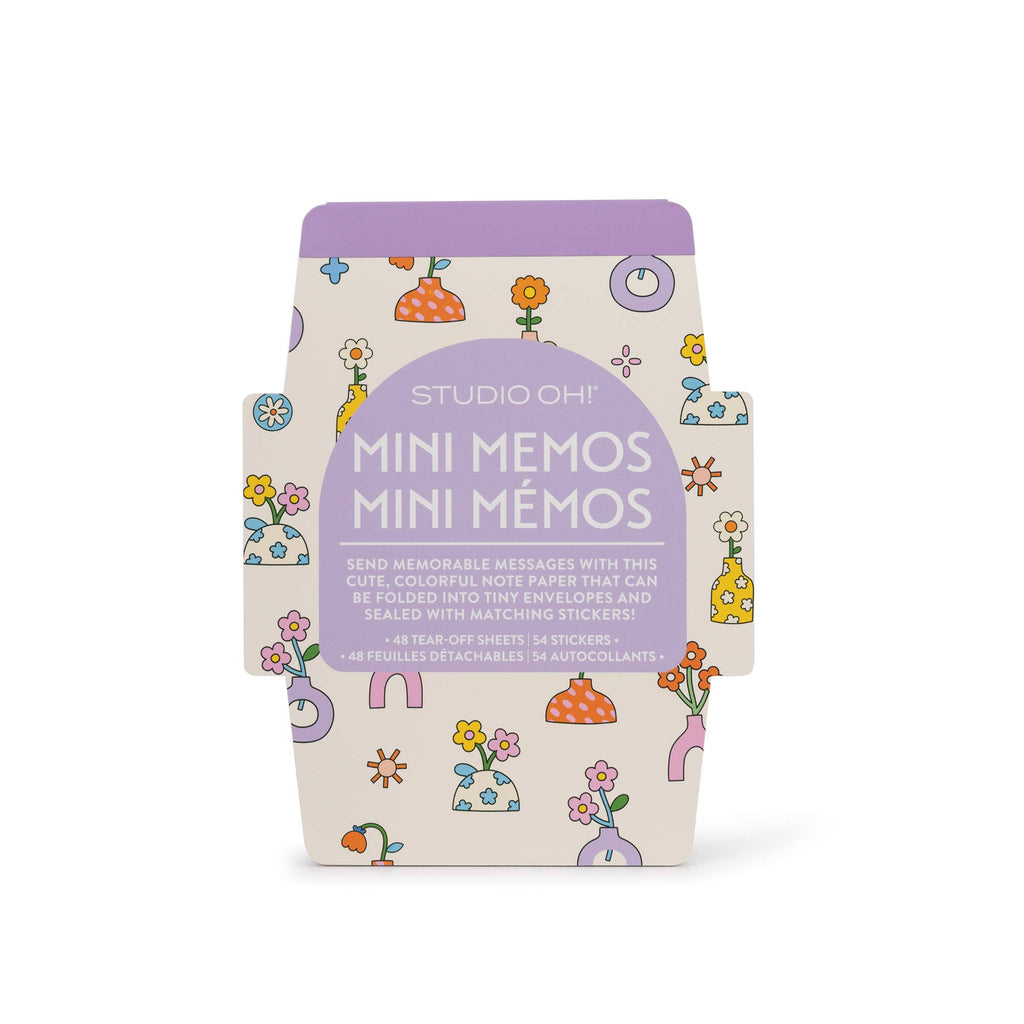 Pretty Posies Mini Memos with Stickers