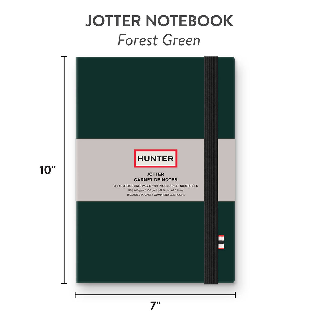 Forest Green (Lined) Jotter Hunter