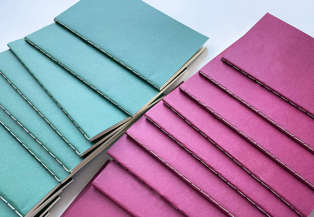 Blank Mini Saddle Stitch Notebooks | Stitched Booklets