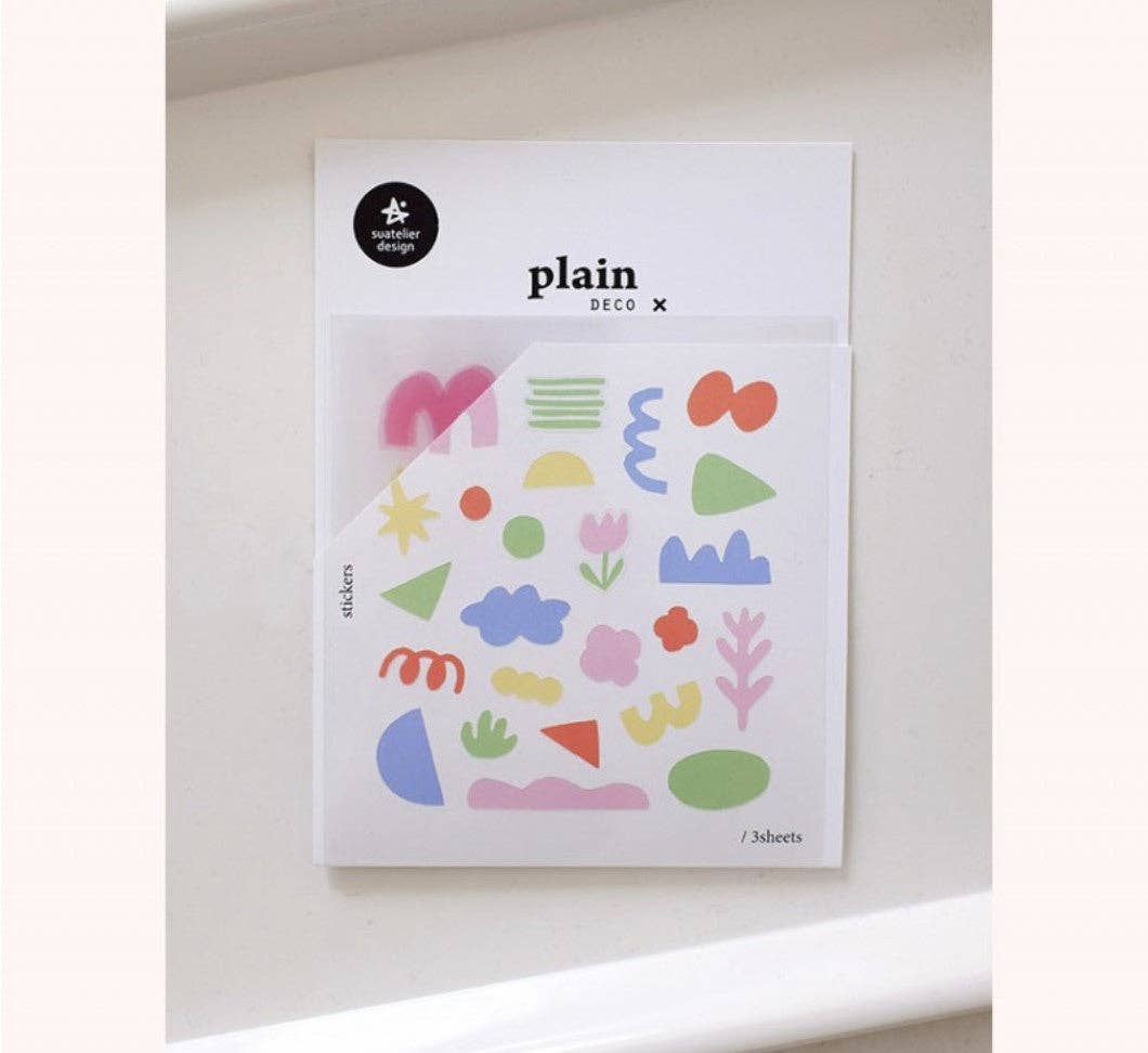 Suatelier | Plain.72 squiggles and shapes