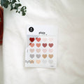 Plain.53 Medium Hearts