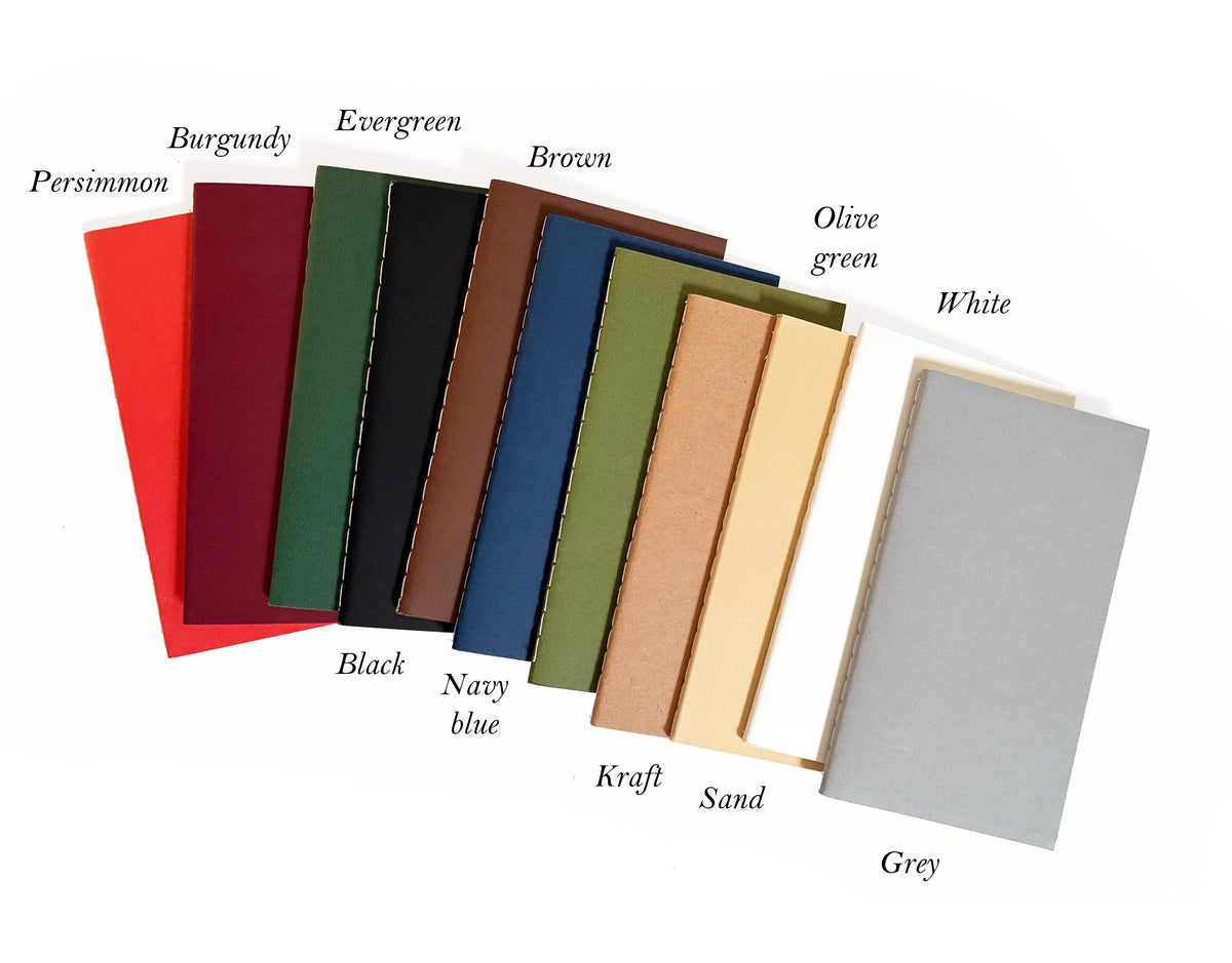 Blank Mini Saddle Stitch Notebooks | Stitched Booklets