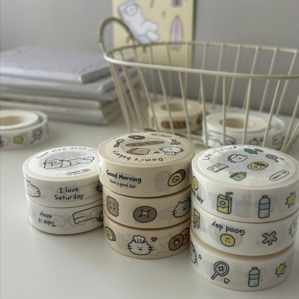 Twenty Two | Kitty Washi Tape