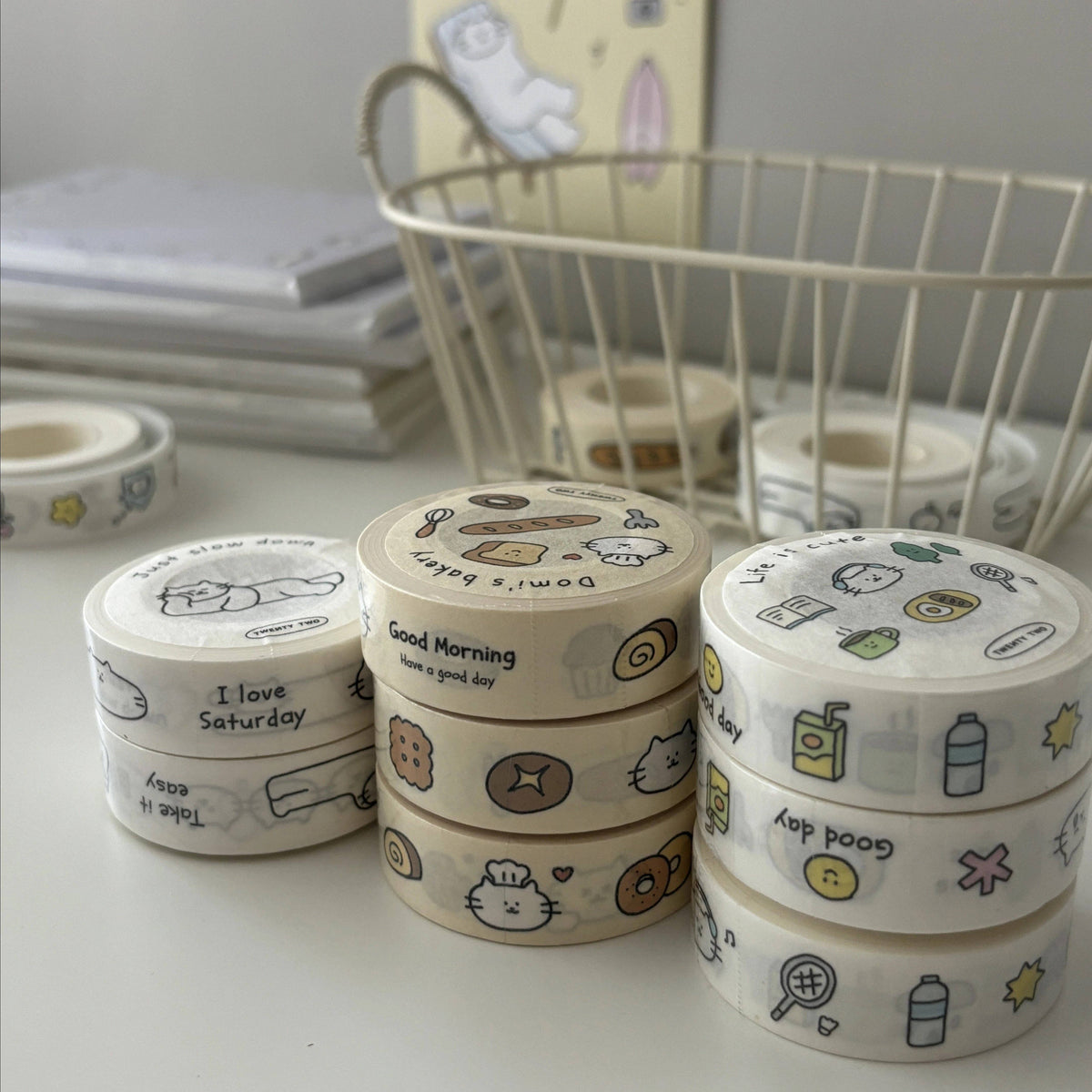 Twenty Two | Kitty Washi Tape