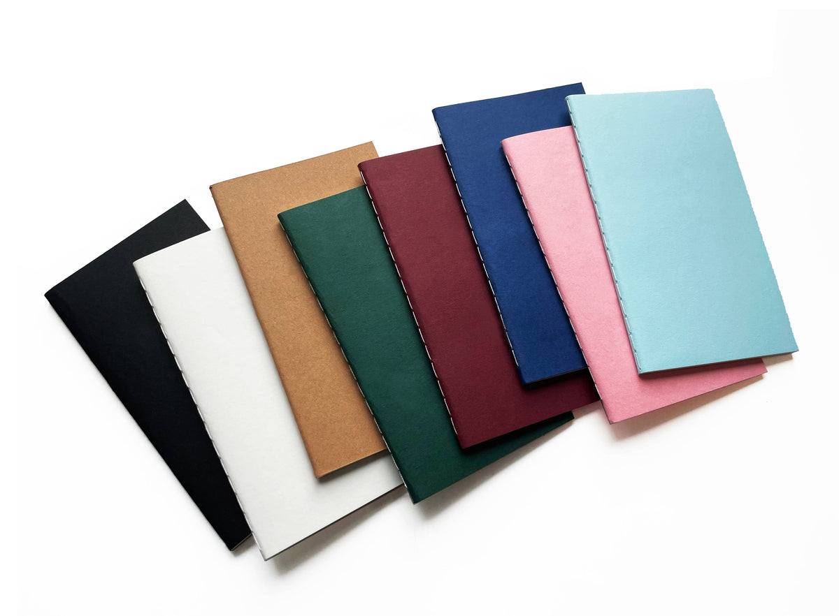 Blank Mini Saddle Stitch Notebooks | Stitched Booklets