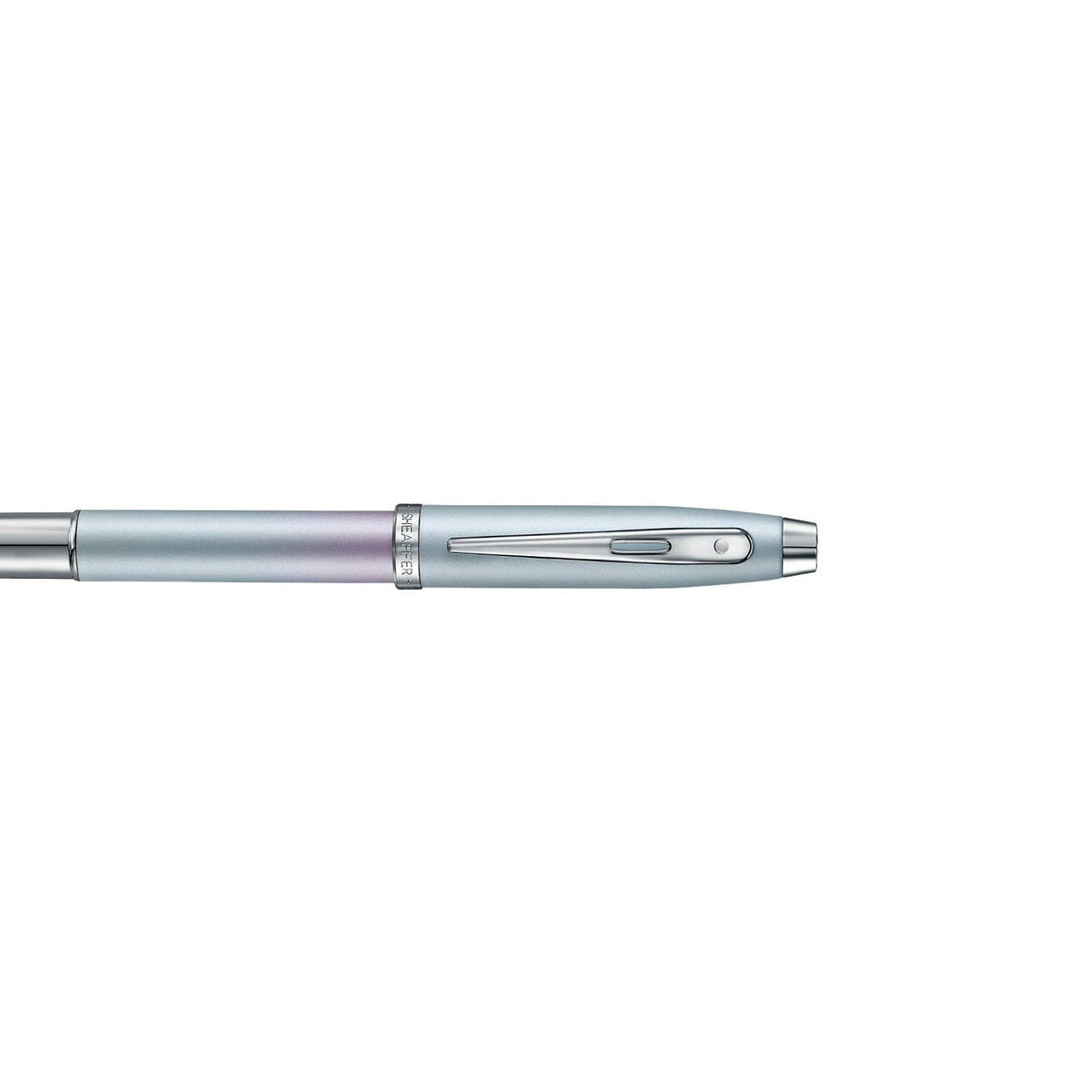 Sheaffer 100 9376 Expressions Blue and Pink Pearlised Gradient Fountain Pen with Chrome-plated Trims