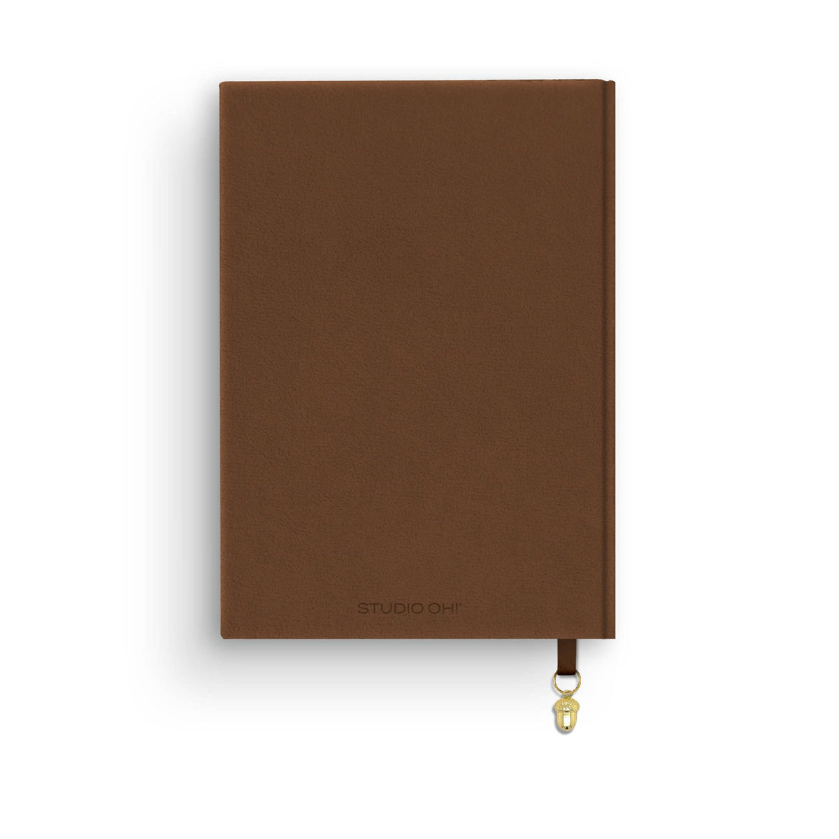 Warm Brown Oak Leaves Olivia Journal