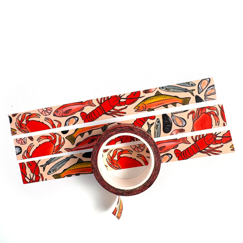 Seafood Washi Tape