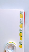 Pear-fection! Vertical Washi Tape