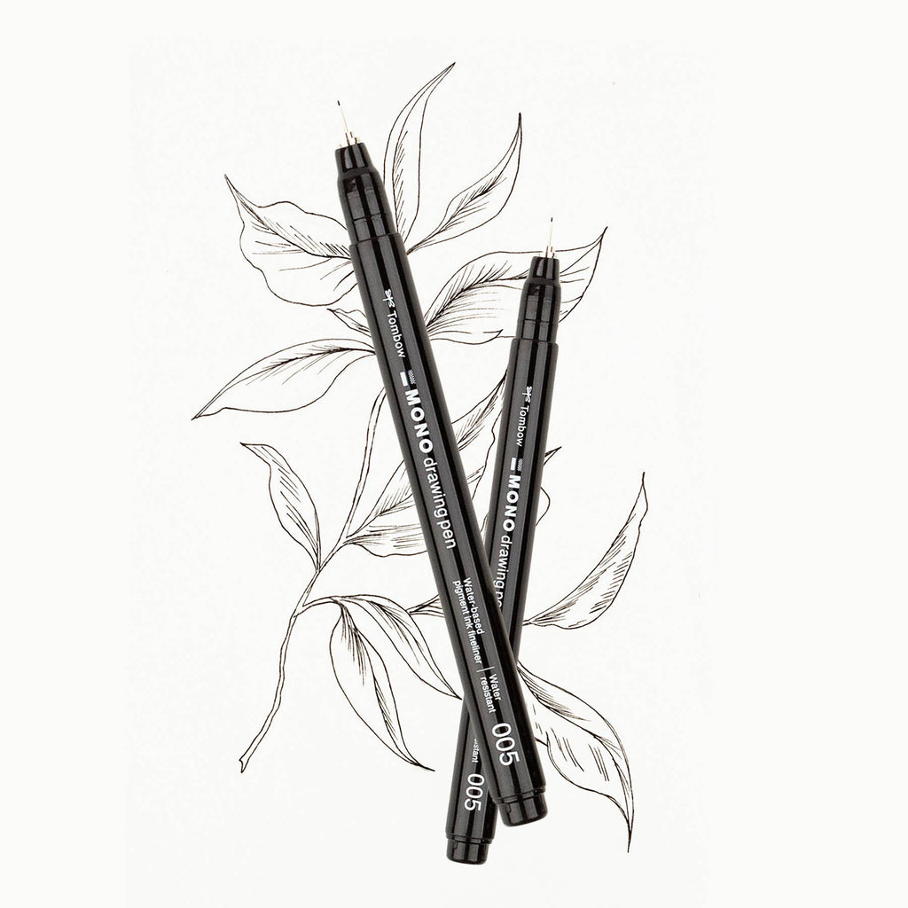 MONO Drawing Pen, 005, 2-Pack