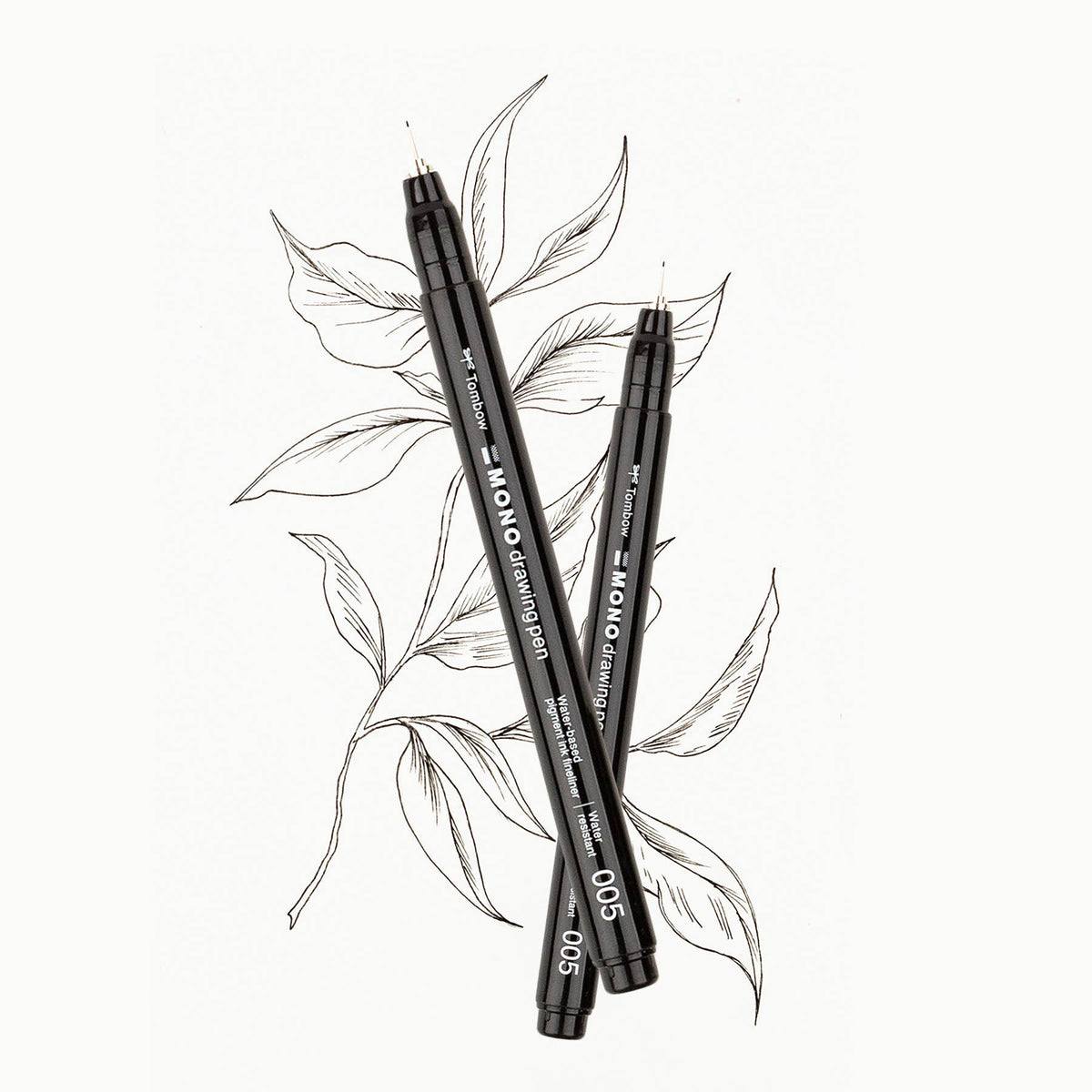 MONO Drawing Pen, 005, 2-Pack