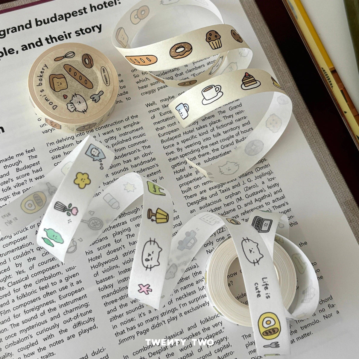 Twenty Two | Kitty Washi Tape
