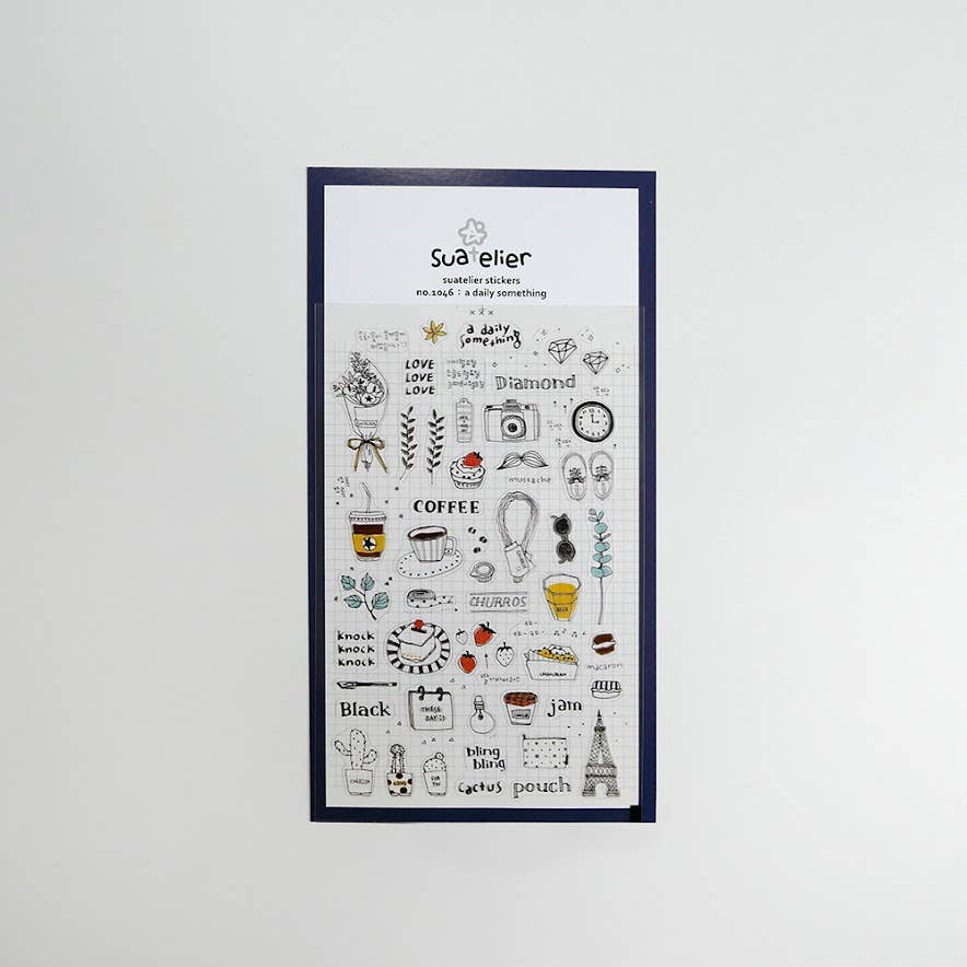 A Daily Something Sticker Sheet
