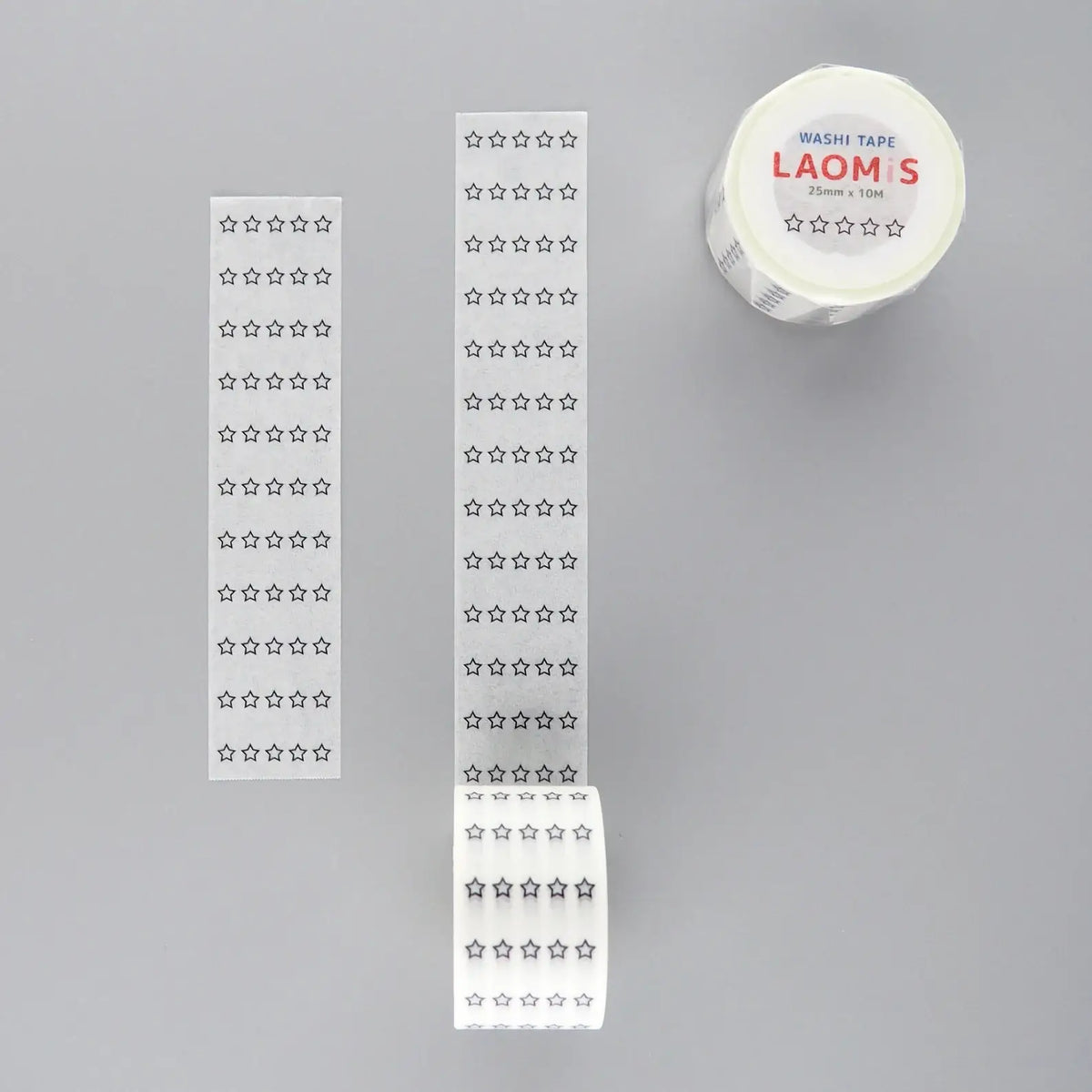 LAOMIS 5 Star Rating Writable Washi Tape