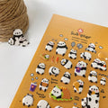 Panda- puffy