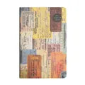 A5 European Vintage Style Hardcover Notebook Kraft Paper Illustration Collage Design Personal Diary
