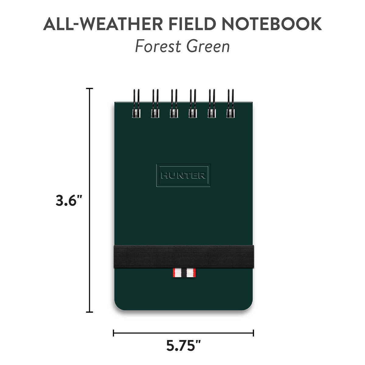 All-Weather Field Book Forest Green Hunter