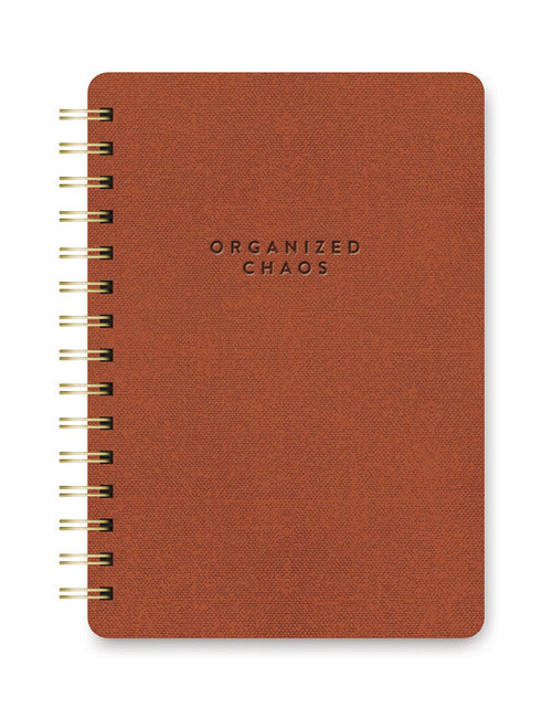 Agatha Notebooks - Organized Chaos (Cinnamon Brown)
