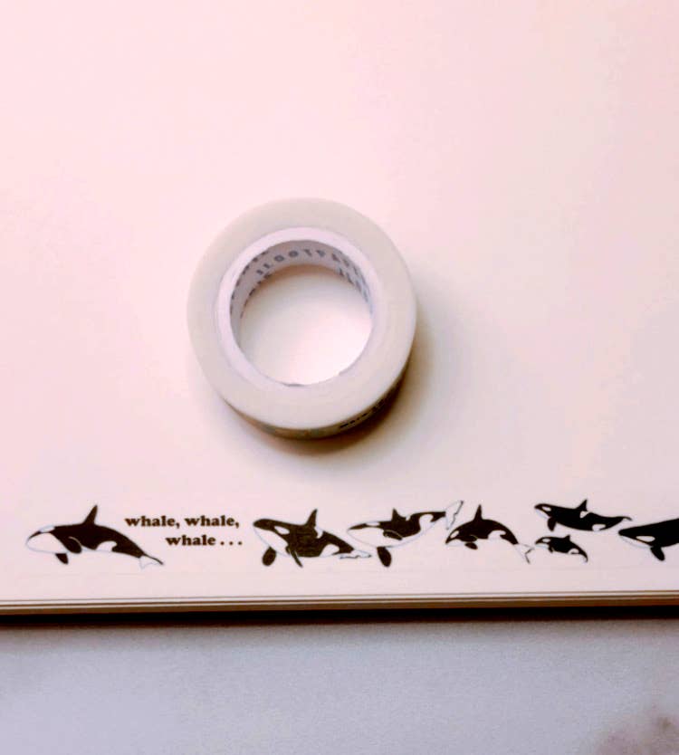 Whale Whale Whale Washi Tape