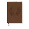 Warm Brown Oak Leaves Olivia Journal