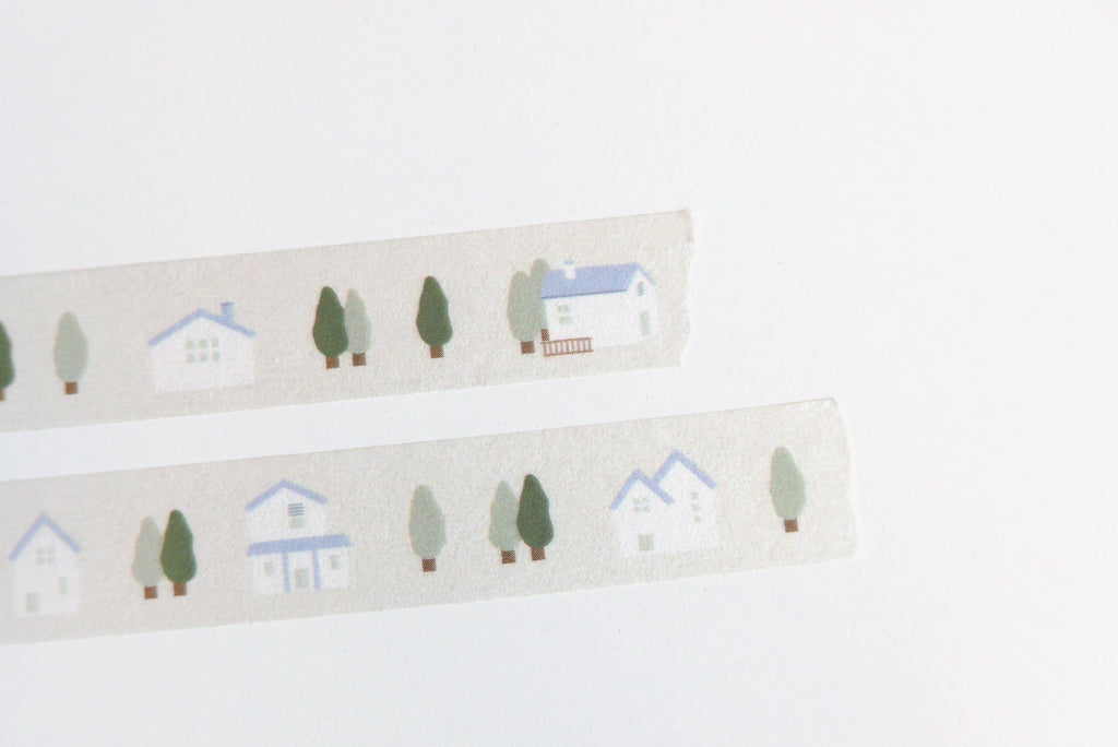 Illust.02 forest washi tape