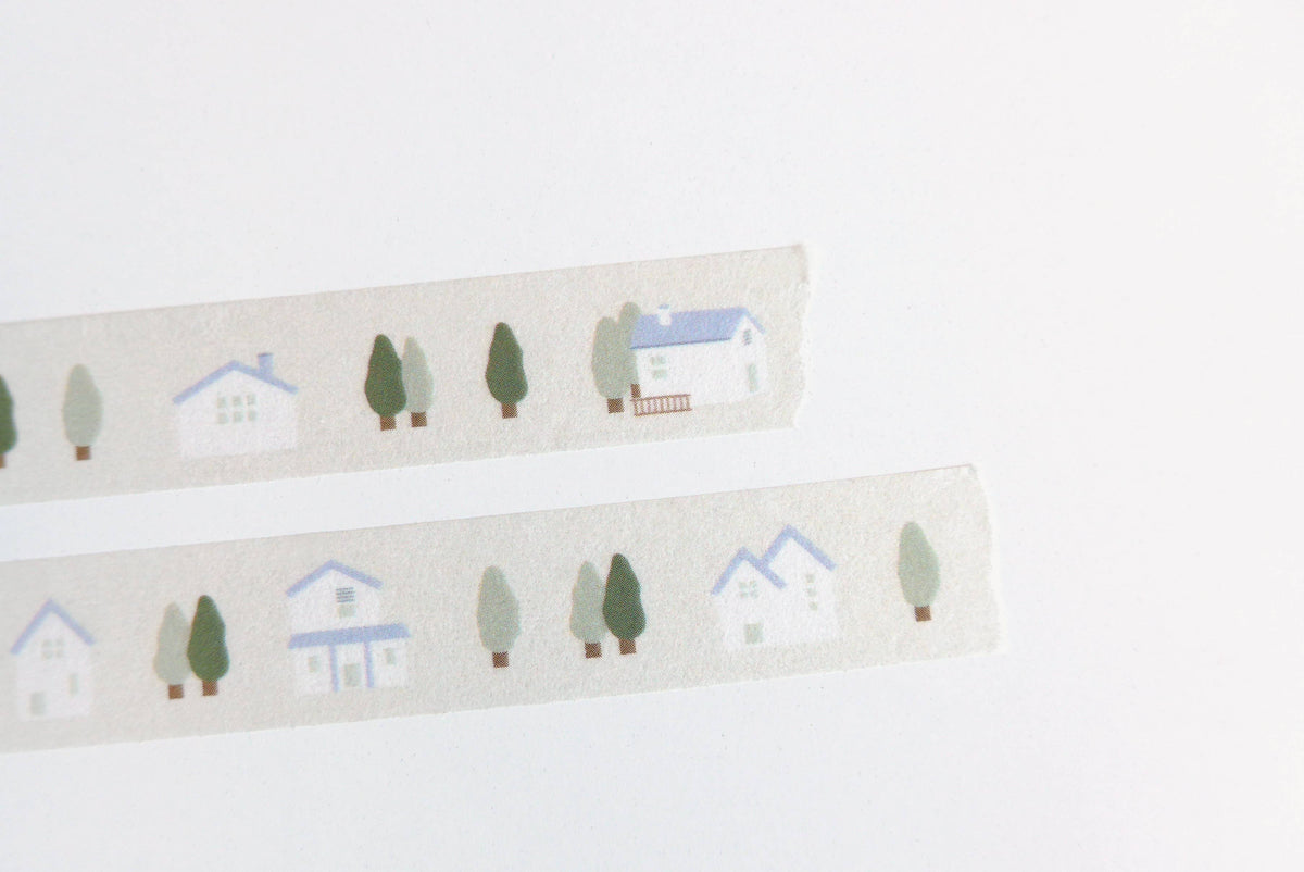 Illust.02 forest washi tape