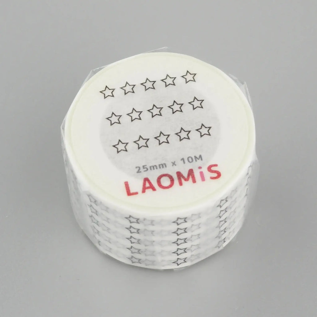 LAOMIS 5 Star Rating Writable Washi Tape