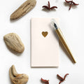 Classic Heart Mini Saddle Stitch Notebook | Be Mine Notebook