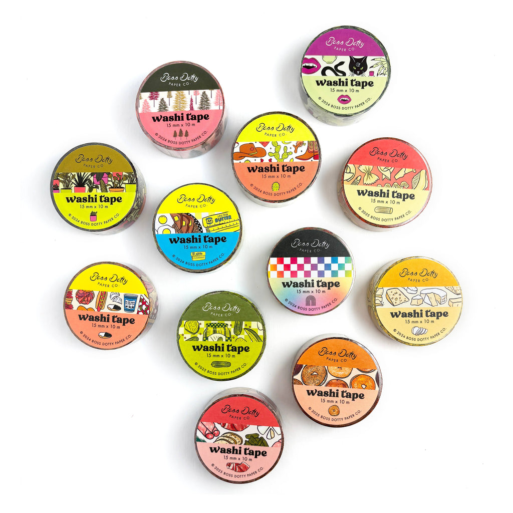 New York City Food Washi Tape