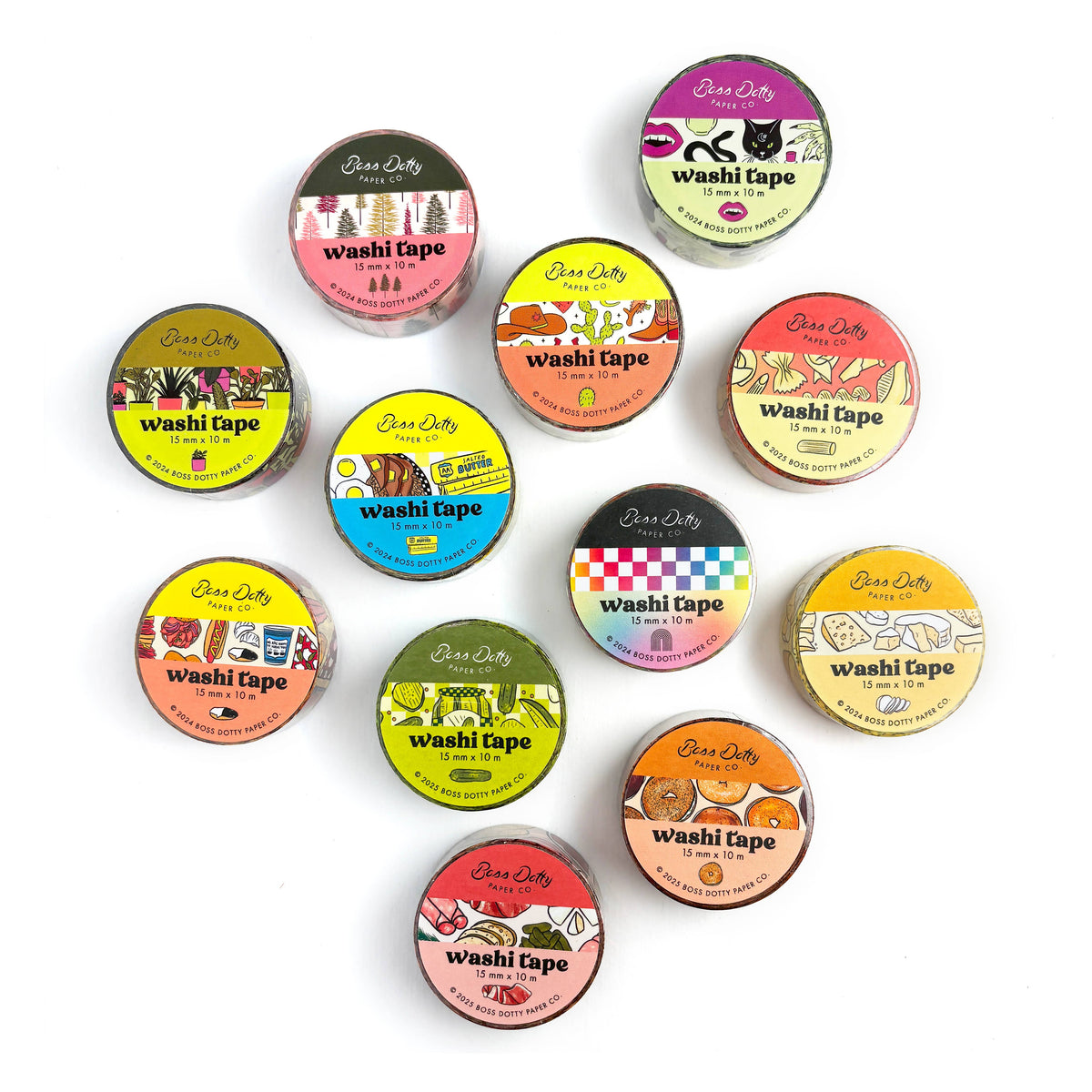 New York City Food Washi Tape