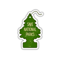 Save National Parks Sticker, Nature Conservation Hiking Deca