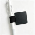 Self-Adhesive PU Leather Elastic Pen Loop Holder